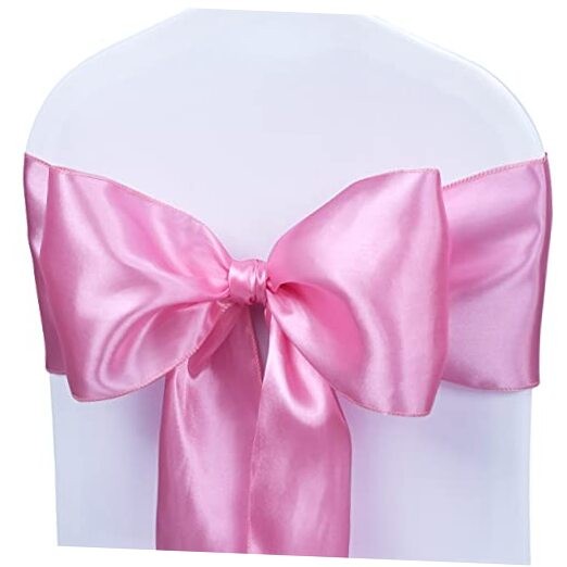 Sashes Ties Upgraded Pcs Chair Ribbons Bows For Wedding 30 P