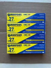 4 Boxes (400 Count Bluepoint Fasteners .27 cal 27LS11L4 Yellow Strip Powder Load