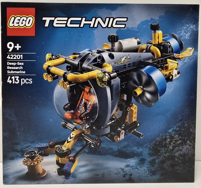 LEGO Technic 42201 Deep-Sea Research Submarine 413pcs /NEW- Free postage ✅✅