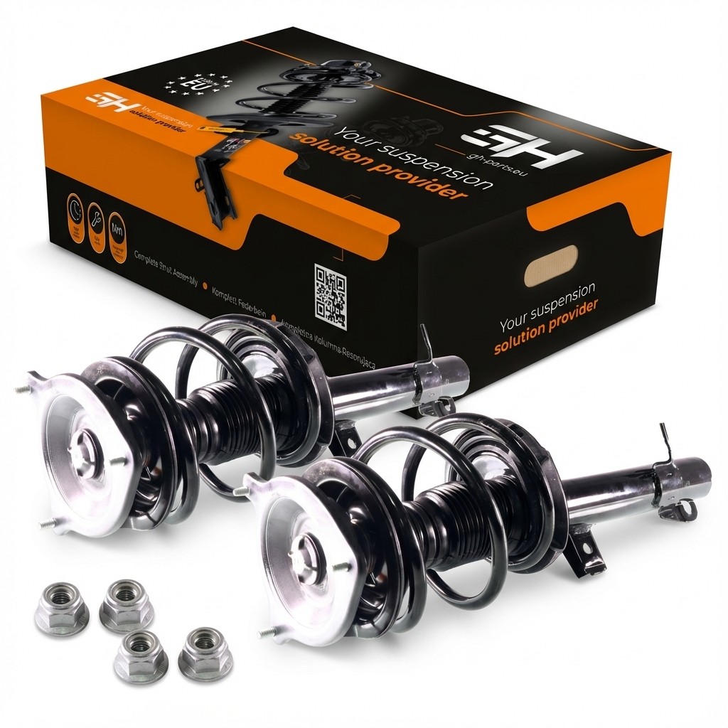 2x Gas Complete Struts Assembly Front Right and Left for Mini Cooper S R53 1.6