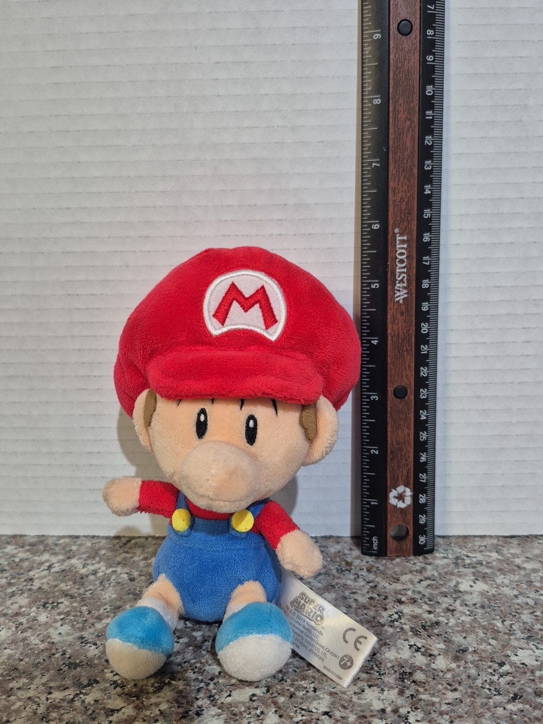 Super Mario Bros Plush Toys Baby Mario 6&rdquo; Nintento Game