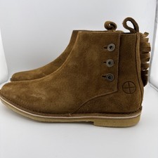 NUEVO Heirloom Tatanga Western Boot Marrón - Scott Burt Diseño Zapatos de Lujo Talla 10