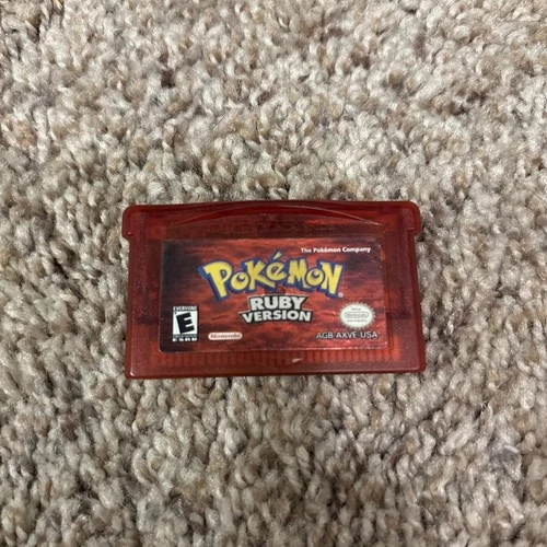 Pokemon Ruby Version - Nintendo Game Boy Advance Video Game