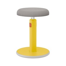 Leitz Ergo Cosy Active Sit Stand Stool Padded Seat Warm Yellow (65180019)