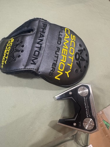 Putter Scotty Cameron Phantom Noir Limited 2025 - 34 Pouces - Droitier - Modèle 7 DB - Neuf Sous Blister