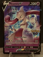 Mewtwo V SWSH223 SWSH Sword & Shield Promo Cards Holo Promo 220 HP on eBay