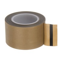 "Stoff Ptfe Klebeband Rolle 1.5\"X33Ft Hochtemperatur Ptfe Kleber Klebeband Braun"
