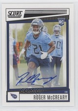 2022 Score Rookies Signatures Roger McCreary #347 Auto 0xl5