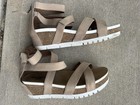 Women's Josef Seibel Quinn 05 Sandals Leather Comfort Size EU 40 US 9 Beige — photo 1