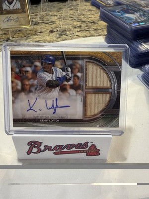 2025 Topps Museum Collection - Single-Player Signature Swatches Dual Relic...