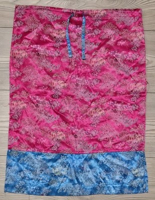 Limited Too Skirt Y2K Silky Rayon / Acetate Girls Size 10 Floral Asian Japanese