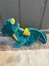 VNG 1987 Dakin Fun Farm 16" Green Puff The Magic Dragon Plush Toy DESCRIPTION