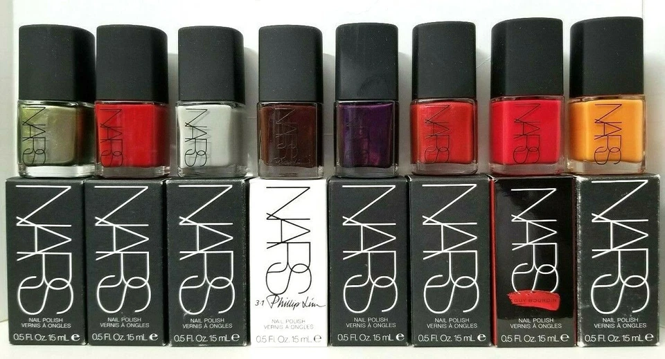Paquete de 2 esmaltes de uñas NARS 0,5 OZ EA nuevos en CAJA ELIGE TU TONO Foto 3 de 4