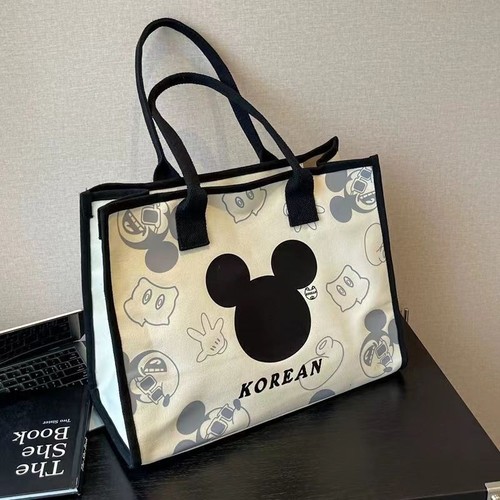 New 2024 Trending Snoopy Puppy Tote Shopping Bag Large Storage Capacity Zip - Bild 3 von 20