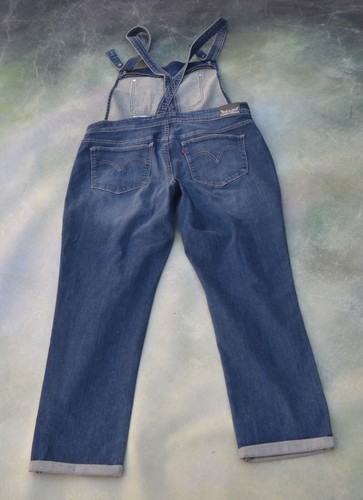 Vintage RARE Levi's Women's Denim Overall Size 13M W31 L32. - Picture 9 of 12