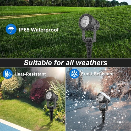 6x LED Solarleuchte Strahler Solarstrahler Gartenlampe Spot Licht Gartenstrahler - Bild 10 von 21