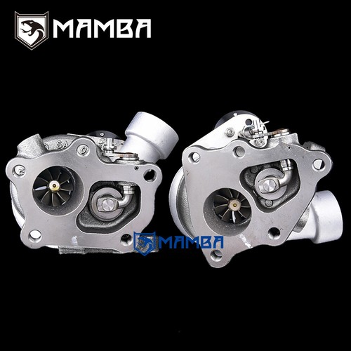 MAMBA 9-6 Twin Turbo Set Mitsubishi 6A13TT Galant VR-4 TD03-14T 450P TW - Picture 7 of 12