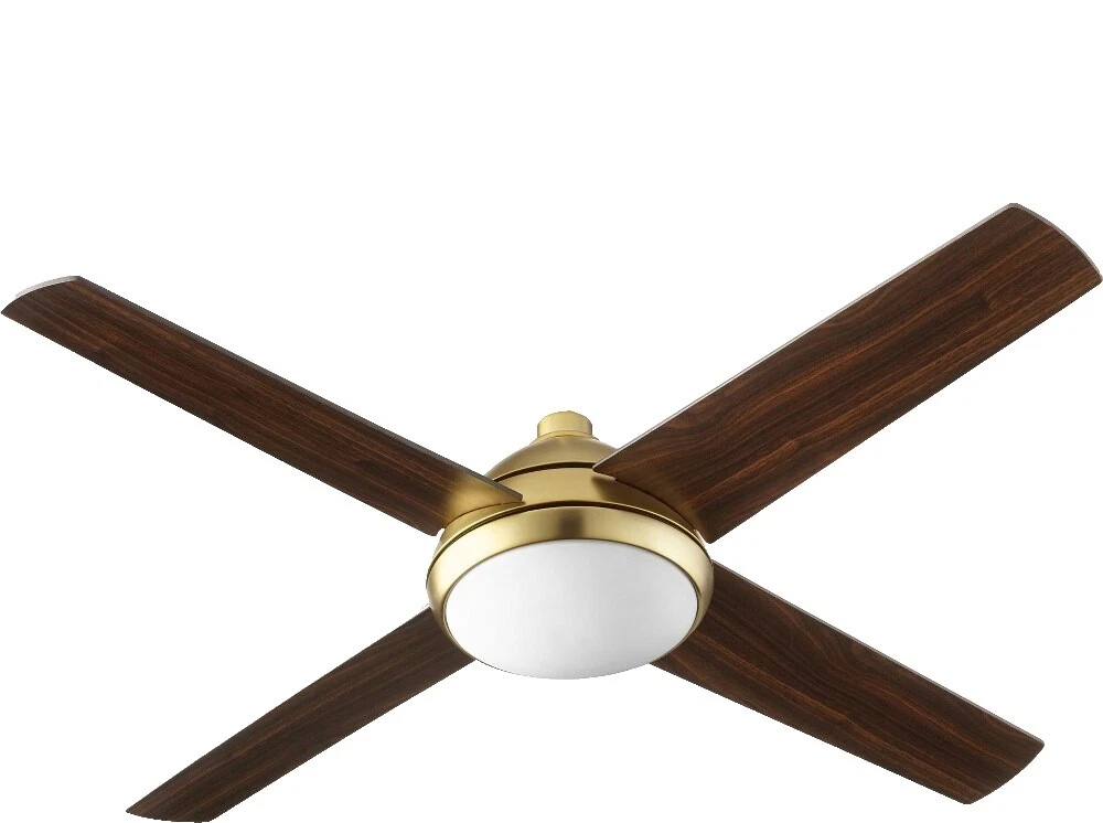 Ventiladores de Techo de transición de Latón con Luz