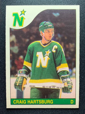 1985-86 O-Pee-Chee #242 Craig Hartsburg North Stars
