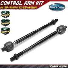 2x Front Inner Tie Rod End for Jeep Compass MP 2017-2021 68273356AC 68273356AF
