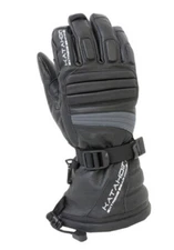 Katahdin Gear Torque Leather Snowmobile Gloves 2XL Grey