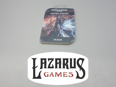 Warhammer 40k Aeldari Craftworld Eldar - Psychic Powers Cards Pack 