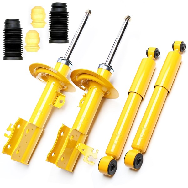 4X Sport StoßDÄMpfer Gas Vorne Hinten + Staubschutz FÜR Opel Signum, Vectra C-image