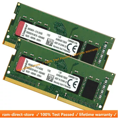 Kingston Laptop Memory RAM DDR4 4GB 8GB 16GB 32GB 2400 2666 3200 Notebook  SODIMM