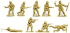 Matchbox WWII German Infantry - 15 54mm unpainted figures mint in sealed bag