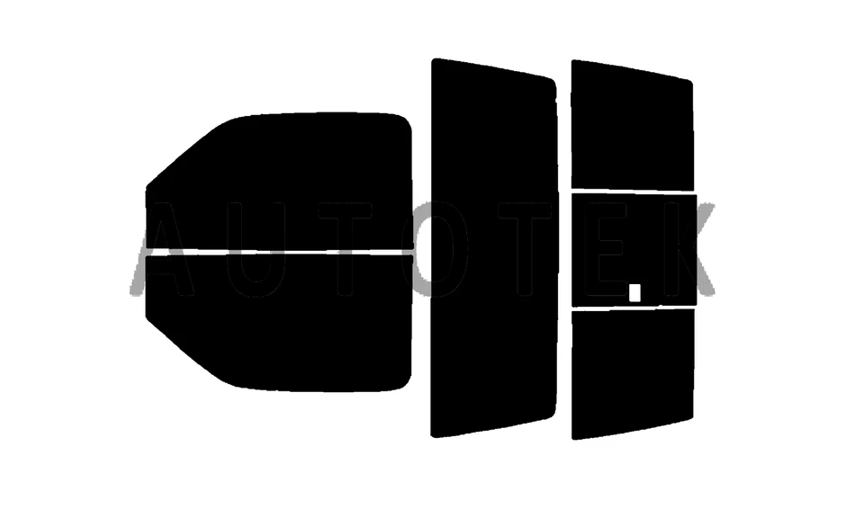 Película de ventana precortada para todos los lados cualquier tono para Ford Ranger estándar 2001-11 Foto 2 de 4