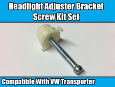 2x HEADLIGHT ADJUSTER BRACKET FRONT HEADLAMP SCREW KIT For VW TRANSPORTER T4 MK4