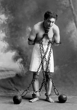 8x10 Print Magician Harry Houdini 1915 H397