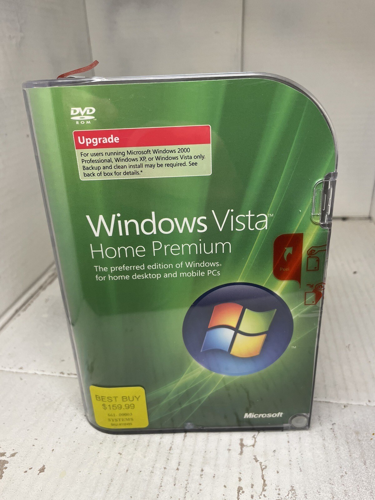 Microsoft Windows Vista Home Premium Full MS WIN 32 Bit DVD Upgrade