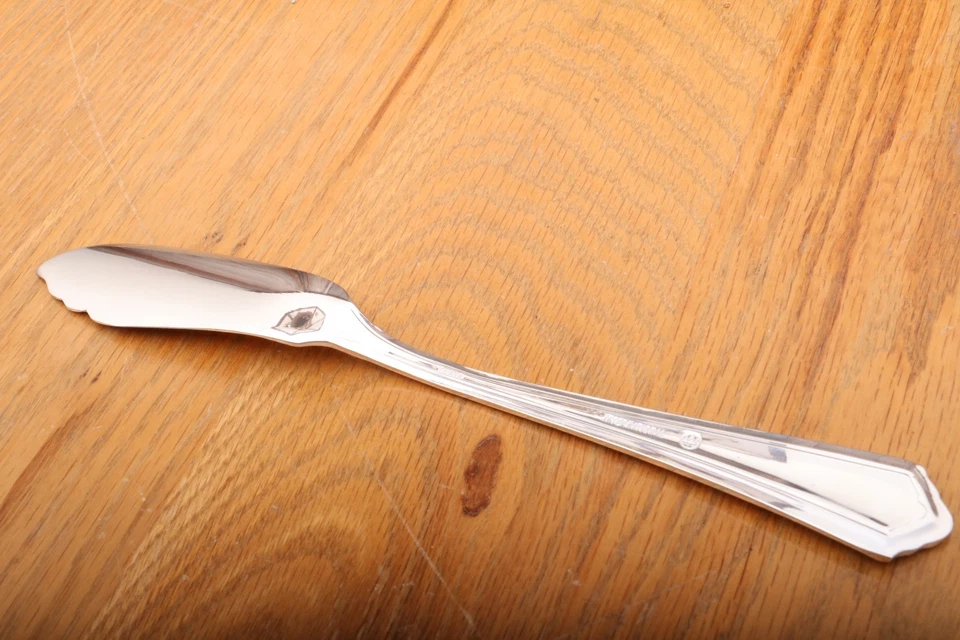 3 docenas de cuchillos de pescado europeos American Silver Co Cortland #056 plateados Foto 4 de 4