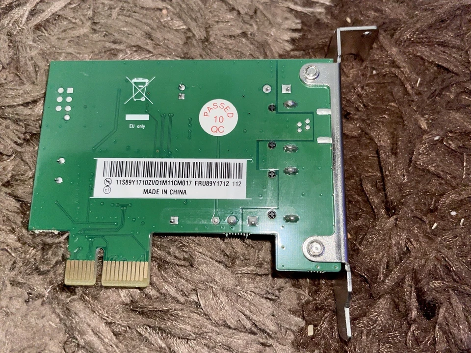 OEM Lenovo Dual Port IEEE 1394 PCI FireWire Controller Card BA7902 89Y1712 - Image 2 of 2