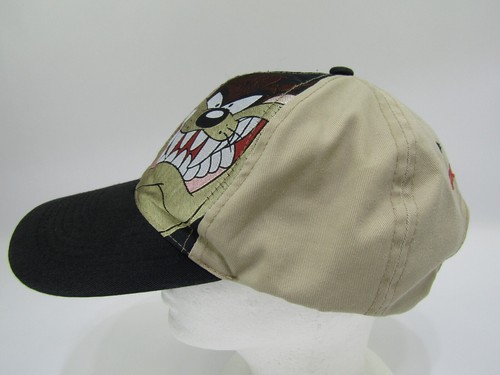 VTG Six Flags Theme Parks Taz Looney Tunes Hat 1997 Youth Snapback Warner Bros - Picture 4 of 9