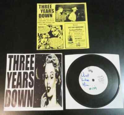 Three Years Down - S/T (7'' Vinyl Record) 90s Punk Rock