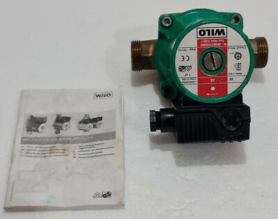 WILO STAR-Z 20/1 DRINKING WATER CIRCULATION PUMP 4028111/0408