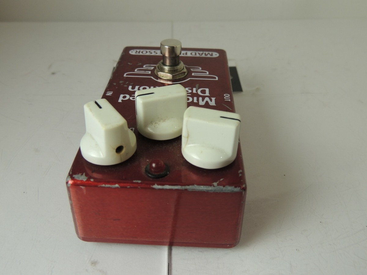 Mad Professor Mighty Red Distortion Effects Pedal Free USA Mad Professor Mighty Red Distortion Effects Pedal Free USA