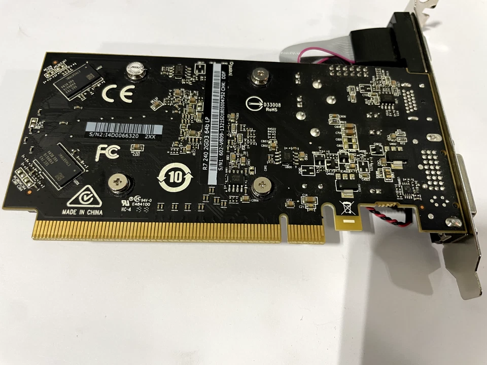 MSI Radeon R7 240 2GD3 64b LP DirectX 12 64-Bit 2GB DDR3 DVI/HDMI/VGA - Image 4 of 4