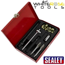Sealey Spark Plug Thread Repair Kit Automotive Garage Vehicle Service Workshop
