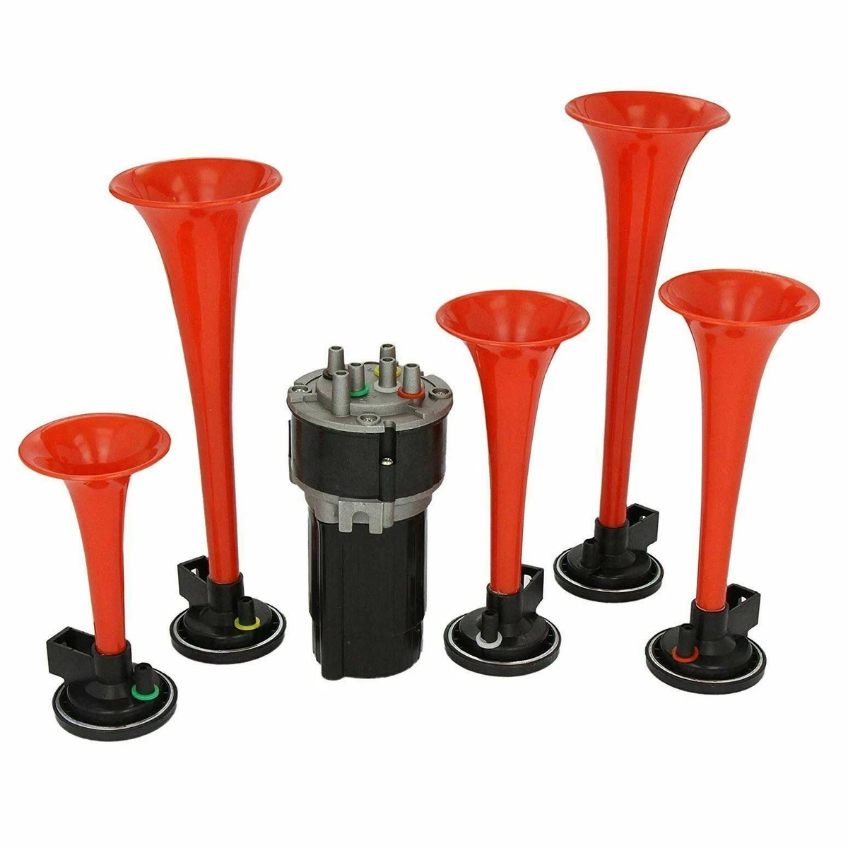 Musical Air Horn LA CUCARACHA horns set retro car sound retro hotrod 12v van T4