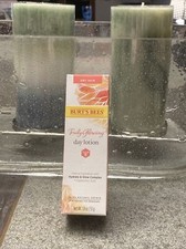 2 BURT  S BEES FOR DRY SKIN TRULY GLOWING DAY LOTION 1.8 OZ. INTENSE HYDRATION