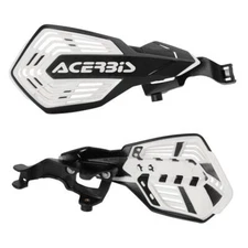 Acerbis K-Future GG MX Handguards Black White Husqvarna TE 250 2024