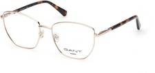 GANT GA4111 032 Shiny Gold Metal Optical Woman Eyeglasses Frame 54-17-140 GA RX