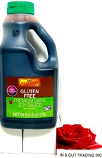 Lee Kum Kee Gluten-Free Premium Dark Soy Sauce 64 oz~10/20/2025