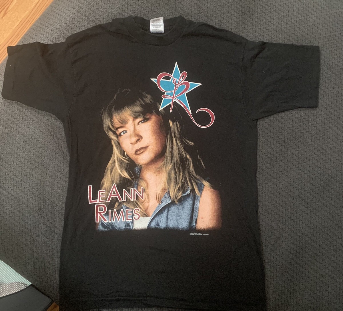 90s LeAnn Rimes ヴィンテージ Tシャツ USA製 XL 希少 ミュージックT