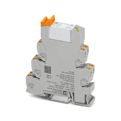 2pcs PHOENIX PLC-RPT- 24DC/21-21AU 2900338 Relay Module Gray New  KD #E1