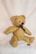 Vintage Teddy Bear Jointed Articulated Brown 7 3/4" Very Sweet 