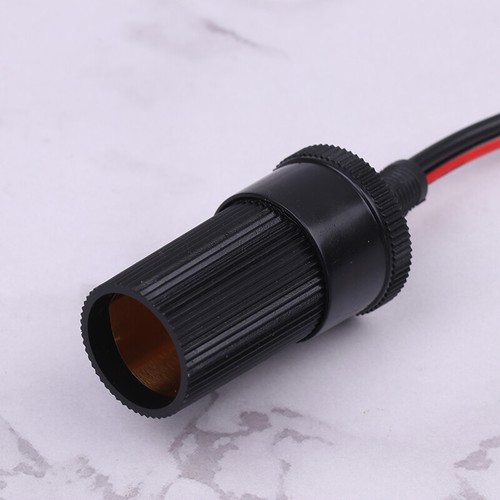 Car Cigarette Lighter Female To Alligator Clip Extension Connector Auto Socket - Picture 5 of 12